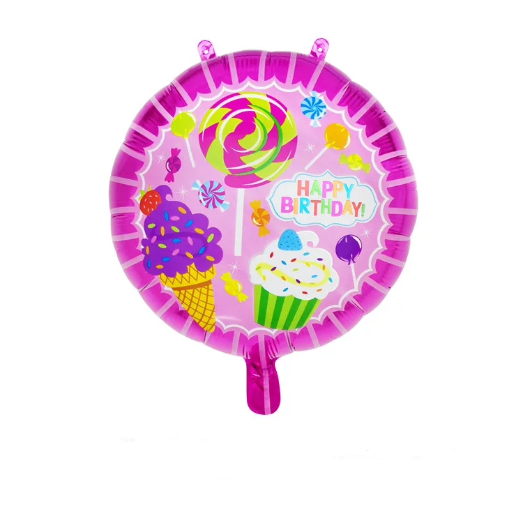 Custom pattern design event decoration home decor foil balloon for birthday day party