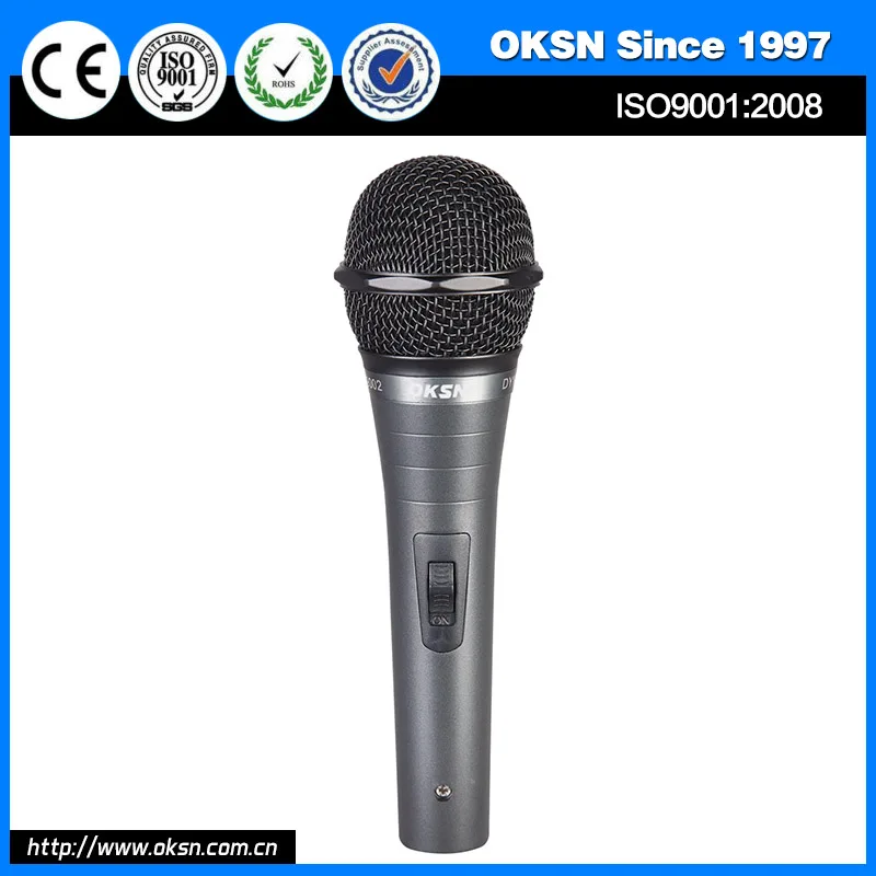 Горячая распродажа SN-802 лучший динамический высокая чувствительность проводной микрофон с CE сертификат