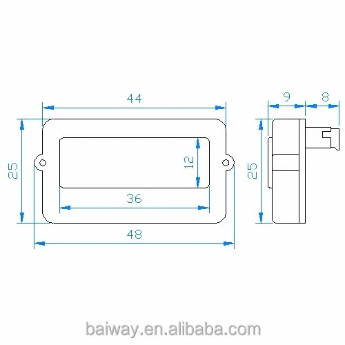 BW-TH01 battery level indicator e-bike battery indicator battery tester for car e-bike