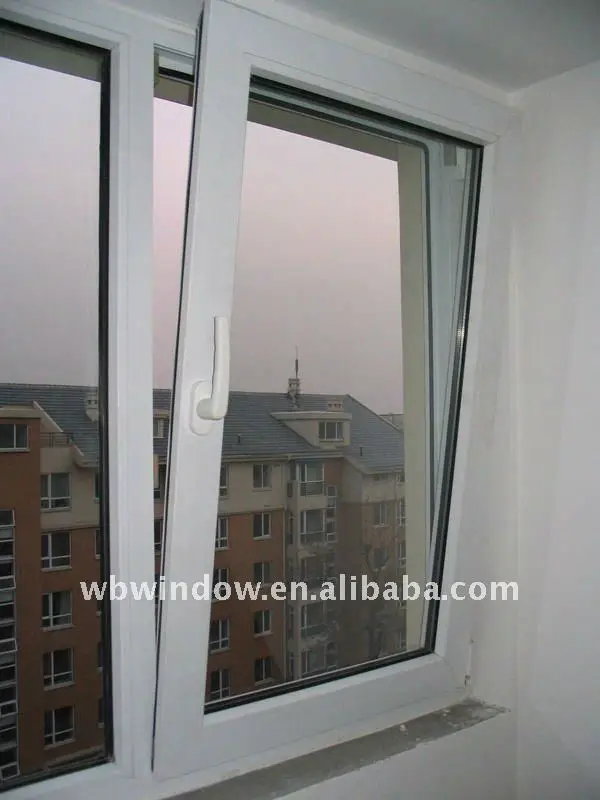 PVC Tilt and Turn Window with German Brand Hardware