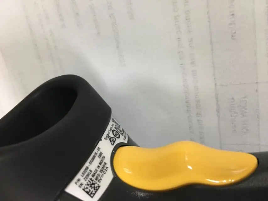 Лазерный сканер штрих-кода Zebra symbol LS2208 для супермаркета/розничного магазина 1d