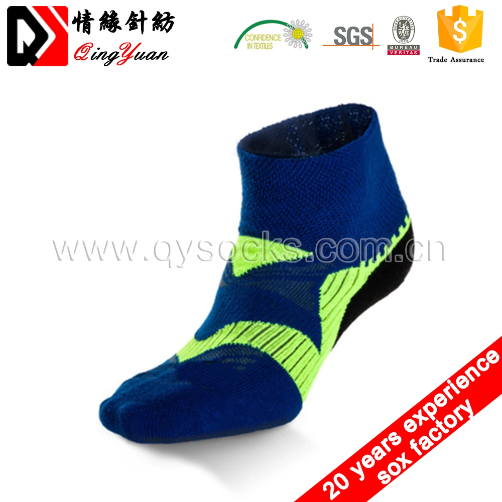 Ankle Style Combed Cotton Nylon Sport Socks Custom Cushion Bottom Men Cotton Colored Ankle Socks