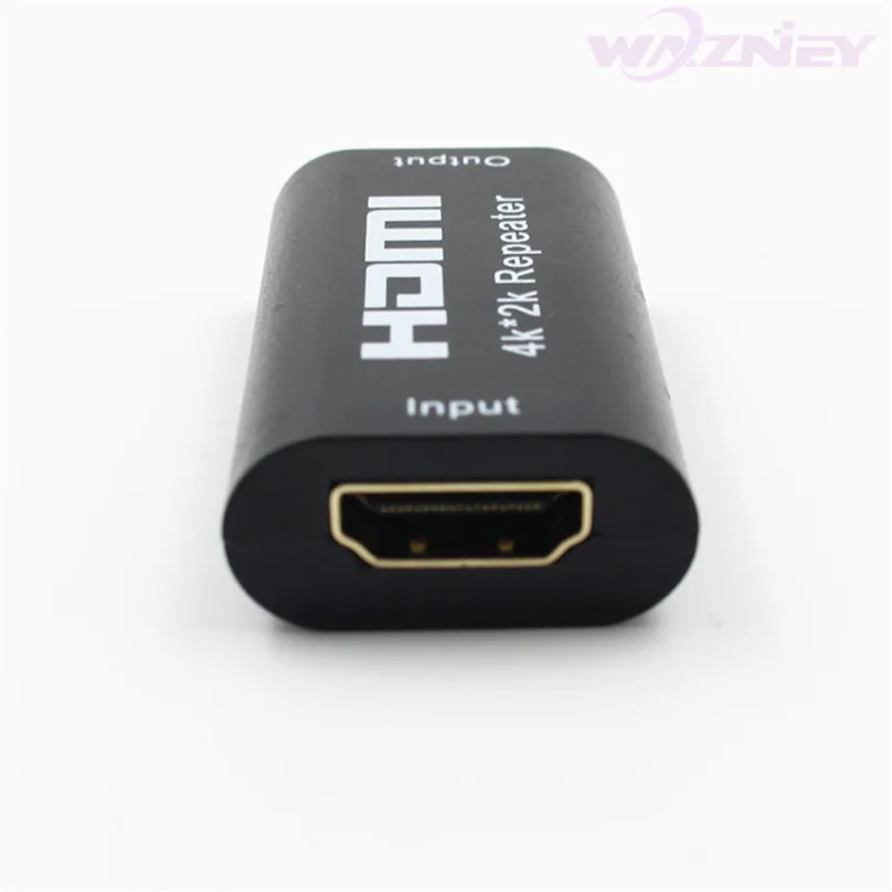 HDMI Repeater Extender 1080P 3D HDMI 4K*2K Signal Repeater Extender Booster Adapter Over Signal HDTV Up To 40M