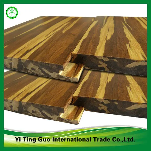 Click Lock Bamboo Flooring,tiger Bamboo Parquet Flooring