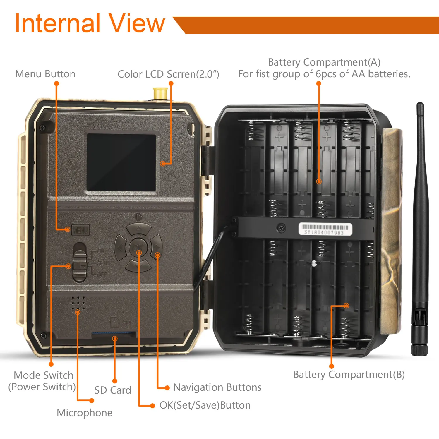 Wholesale satellite 3G 4G MMS camera outdoor solar camera 4G hunting camera SiFar