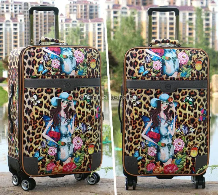 eminent luggage upright trolley case travel bag for man woman and children