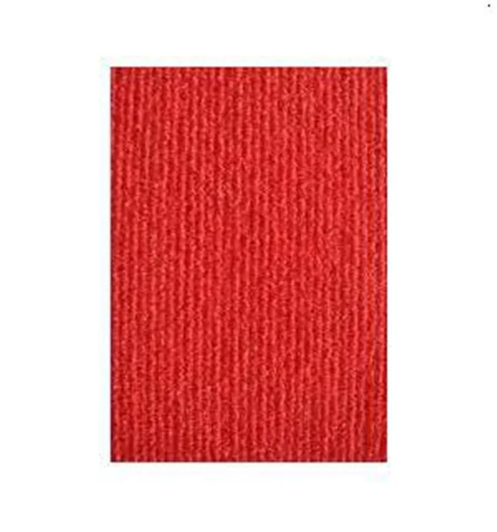 Cheap PP and PE Polyester Ribbed Exhibition Carpet with latex
