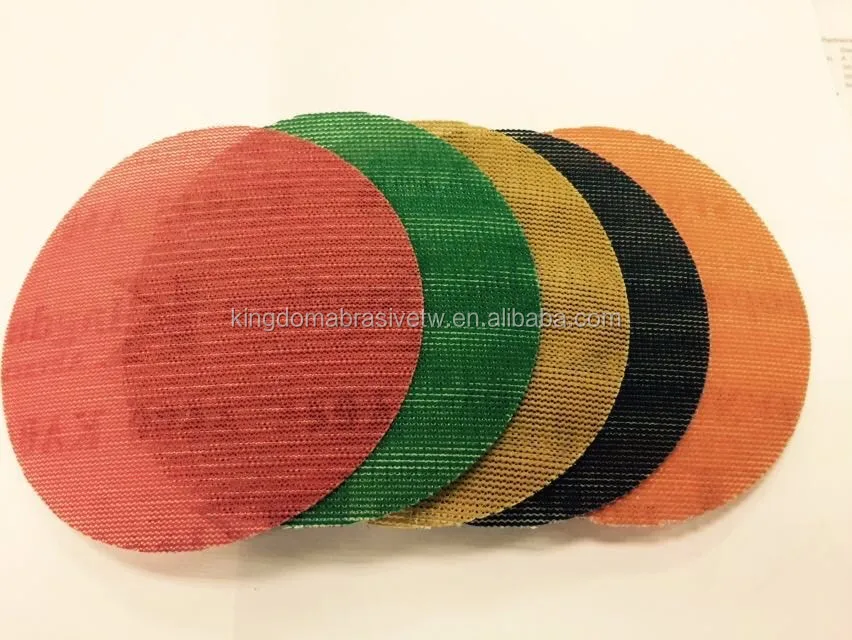 
Abrasive Mesh Sanding Disc same quality as Mirka Abranet with Nylon backing 