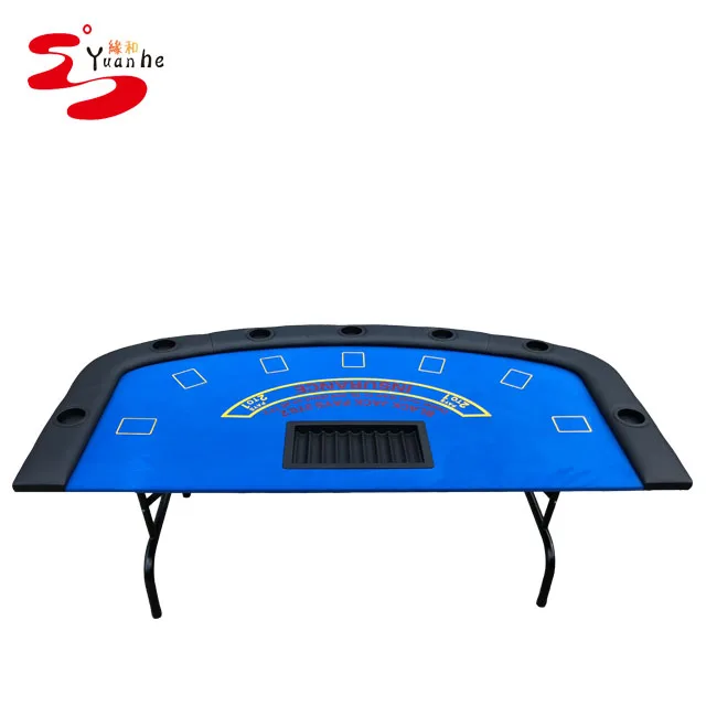 72' Foldable casino blackjack poker table for sale