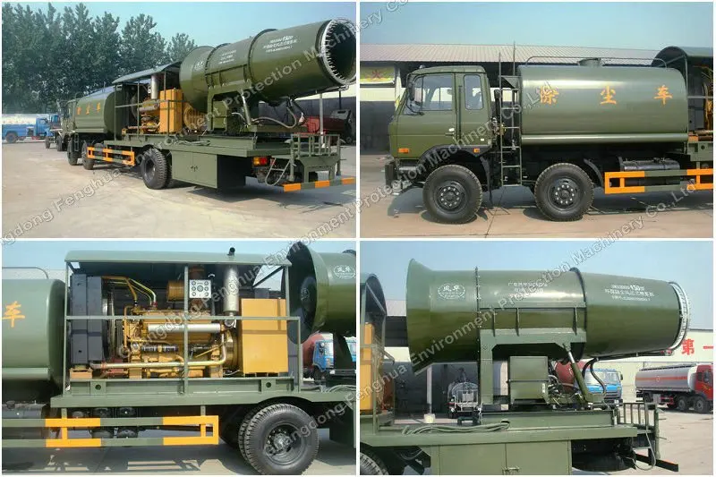 
Coal yard waste water treatment system mine site fog air cannon for dust suppression 