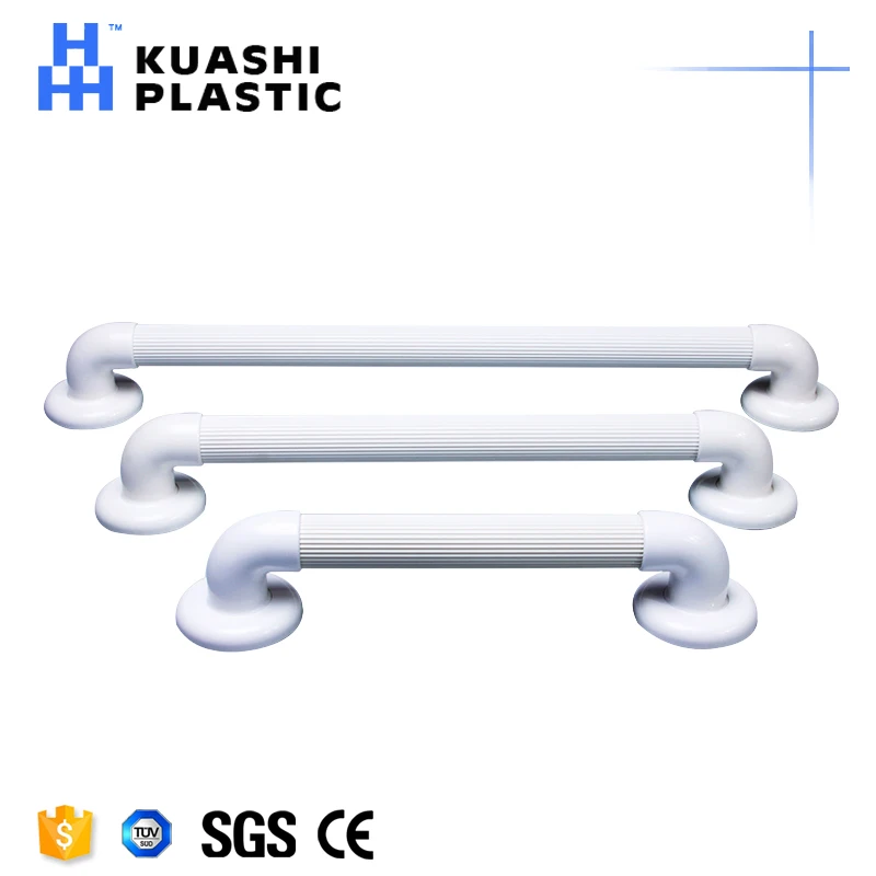 Factory direct sale plastic PVC toilet disabled handrails grab bar