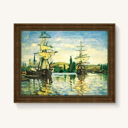 monet reproduction impressionist wall art canvas oil decorative painting the living room and bedroom