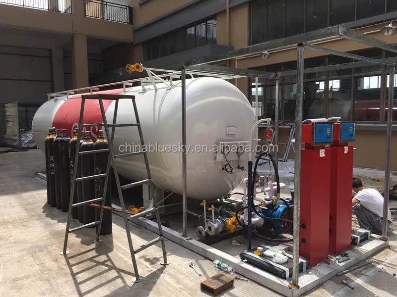
20cbm LPG storage tank for LPG filling station 