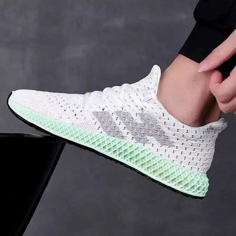 Модные мужские легкие дышащие сетчатые уличные спортивные кроссовки Мужская прогулочная обувь