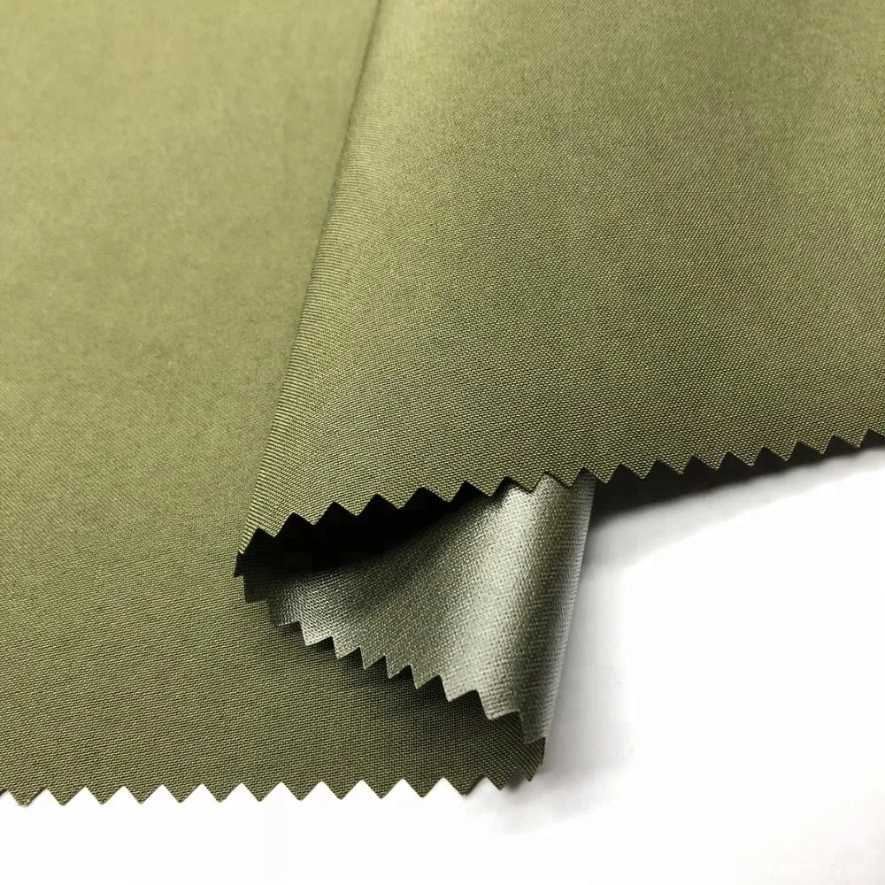 China factory offer high quality polyester yarn TPU coated mini matt 100% polyester fabric