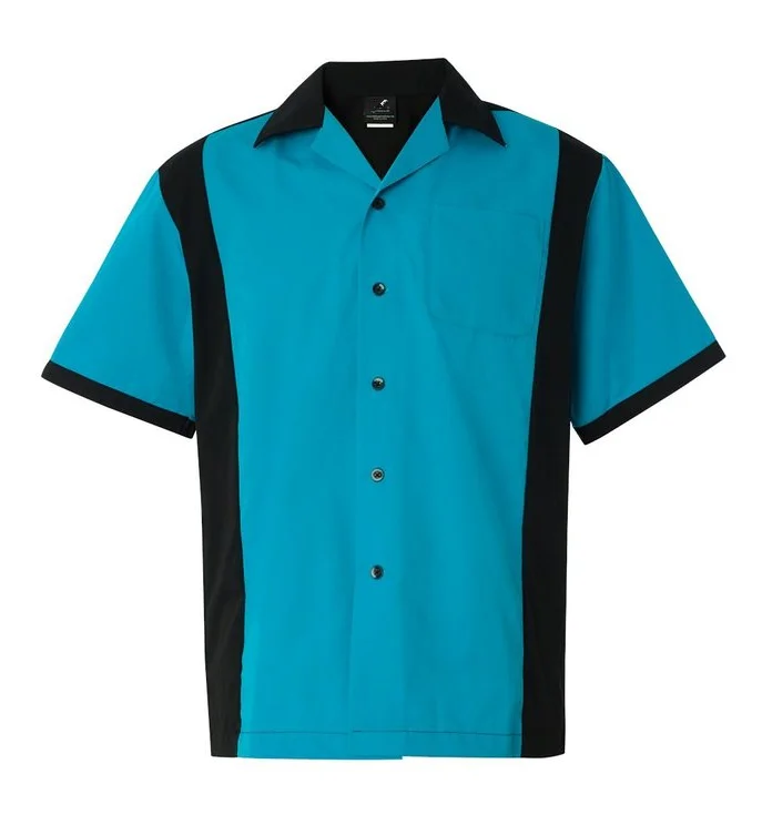 Mens Retro Cruiser Polyester Bowling Shirts