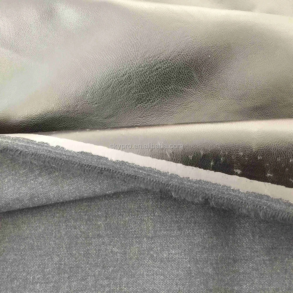 Black Rexine Leatherette PU Cheap and High Quality Lather Cloth Faux
