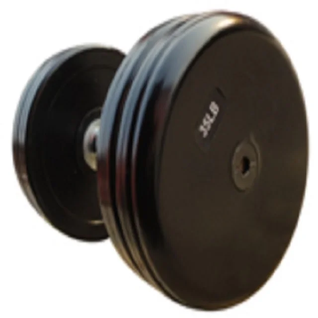 Профессиональные чугунные резиновые гантели для тренажерного зала