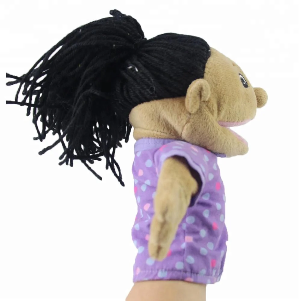 wholesale stuffed american girl doll soft professional plush hand puppets sale