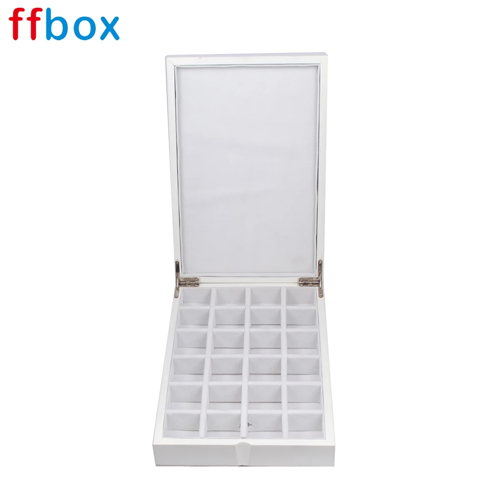 Luxury Antique MDF White Coffee Wooden tea Boxes Wholesale