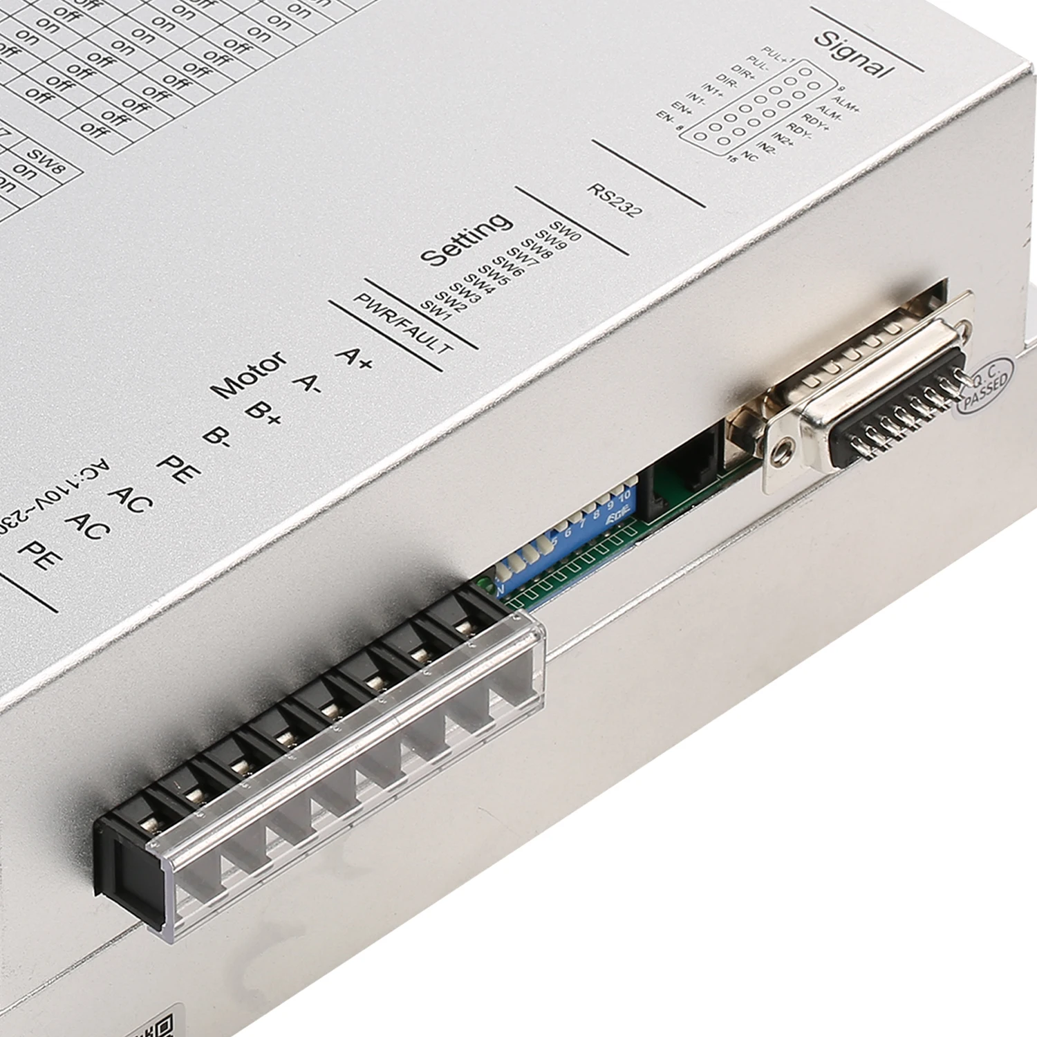 R130 Factory Electric digital motor driver 2 phase 110 - 230VAC stepper motor drive cnc for Nema42,/52  motor