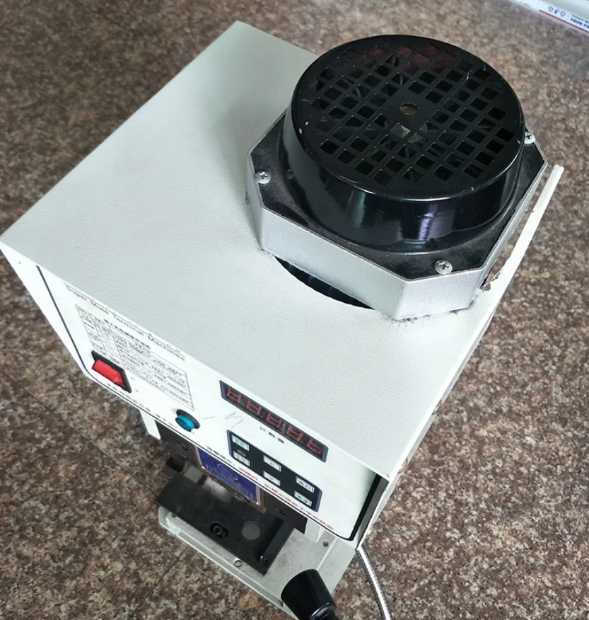 HX-1.5T Good price Semi Automatic wire stripping and crimping machine cable terminal applicator for crimping machine