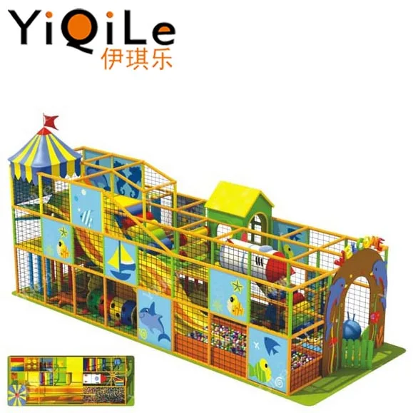 Mini soft play slide cheerful indoor treehouse playground great kids indoor tunnel playground