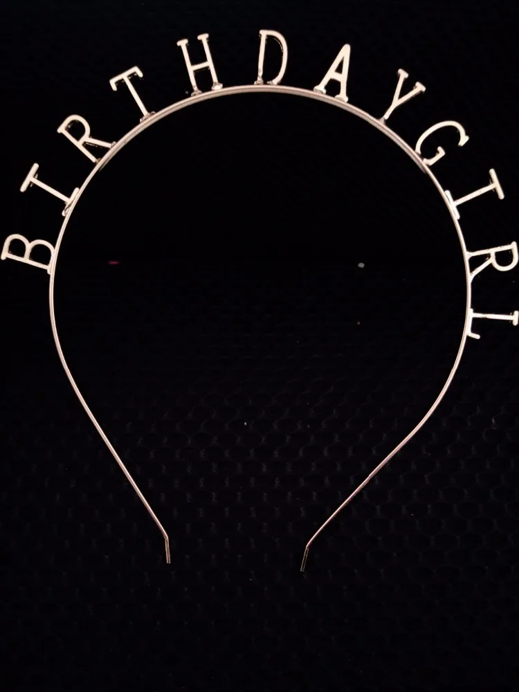 BIRTHDAY GIRL Golden Child Birthday tiara