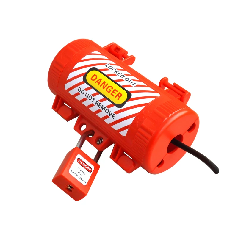 CE approved ABS Material Electrical Plug Lockout for home construction site lab