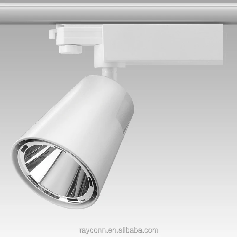 TUV CE SAA 2 wires single phase 40w led track spot light