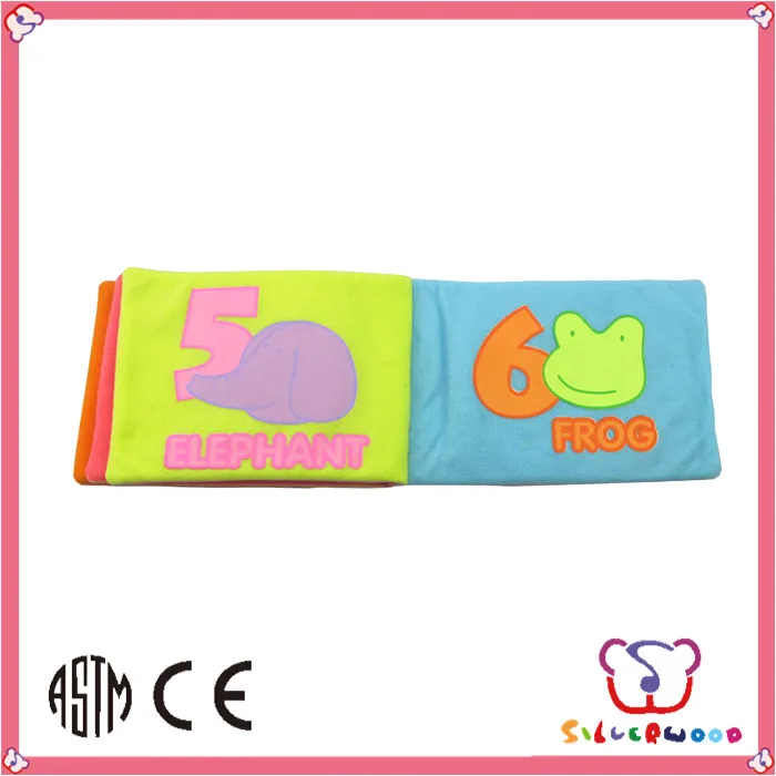 
Baby soft book,baby plush book, kid education books 