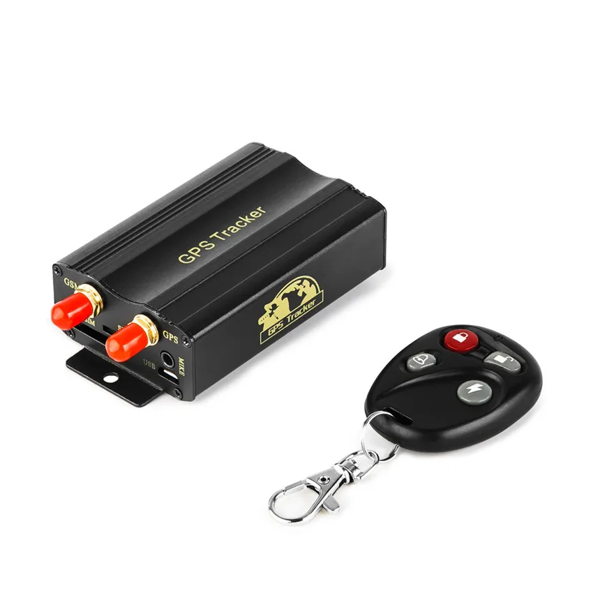 Accurate vehicle gps tracker with Dual sim card, motion shaking sesonr tk103B gps car tracker