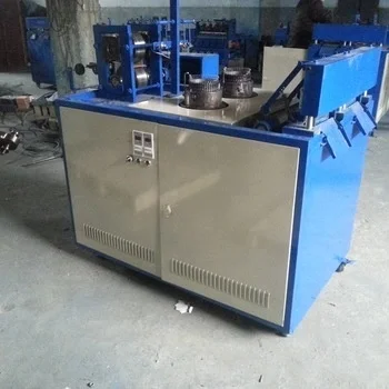 metal wire mesh knitting scourer making machine with 2 heads