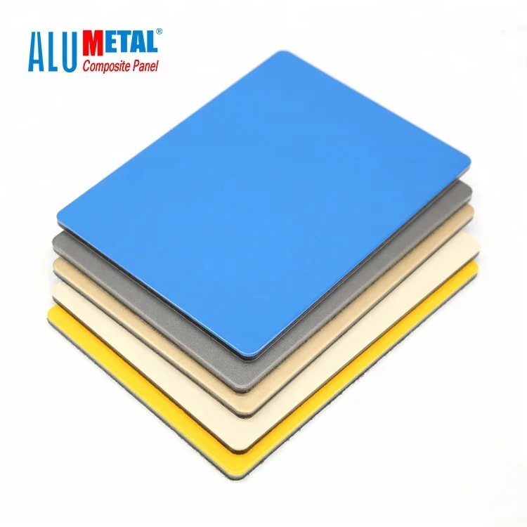 Color PE/PVDF coating 4MM aluminum composite panel 4mm acp good price, aluminum products supplier