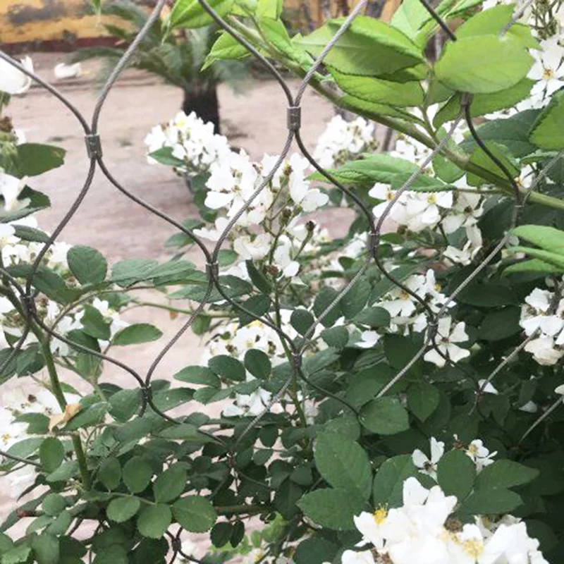 
hot selling flexible wire mesh netting architectural decorative rope mesh 