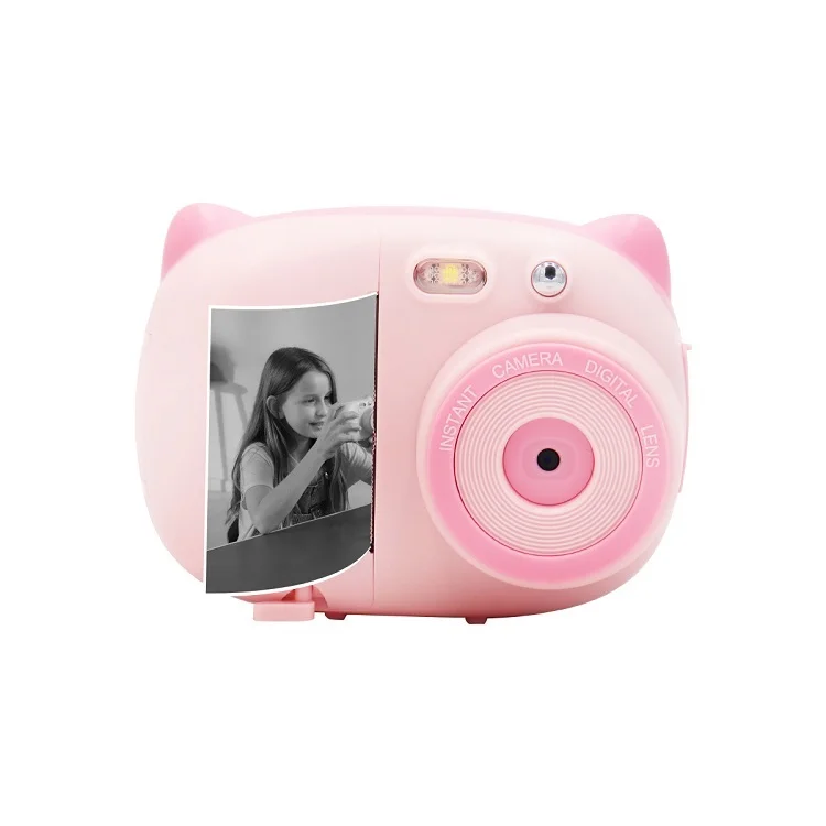 2019 New Best Instant Mini Cheap Target Video Photo Toys Camera for Kids Children OEM Compact Support Full HD (1920x1080) CMOS
