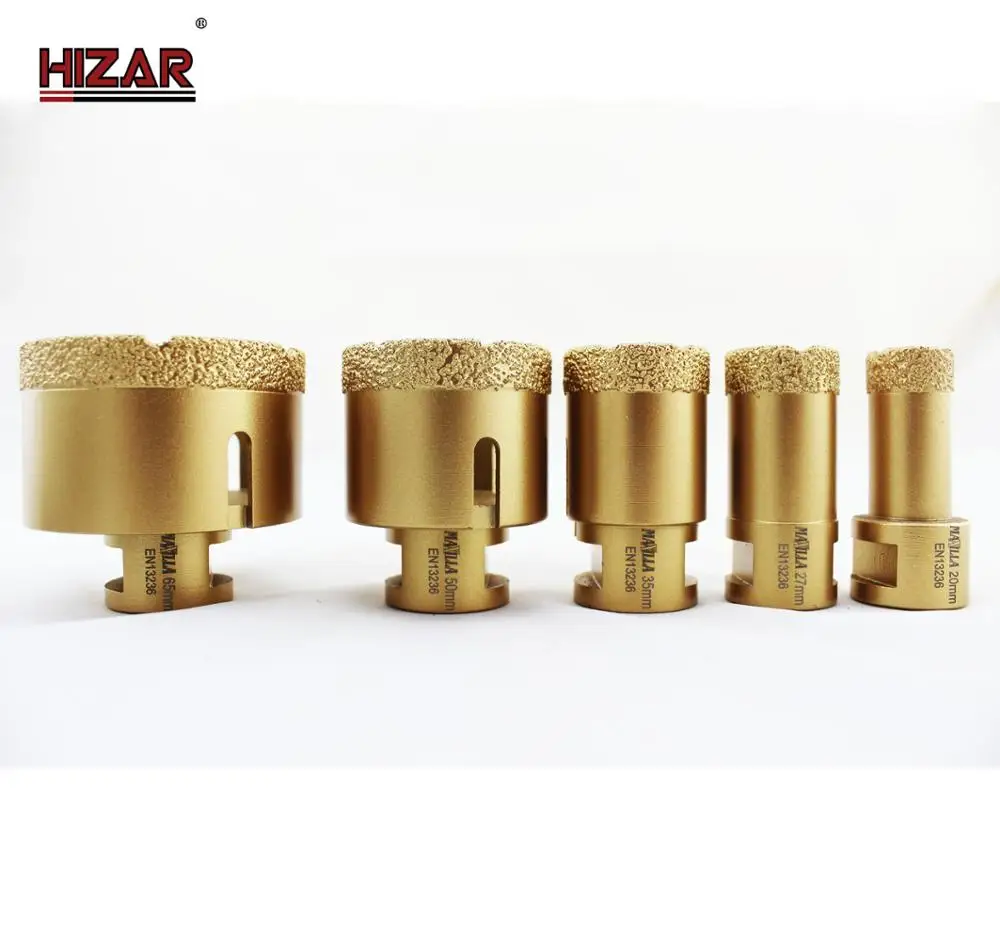 Алмазная коронка HIZAR HZG с вакуумной