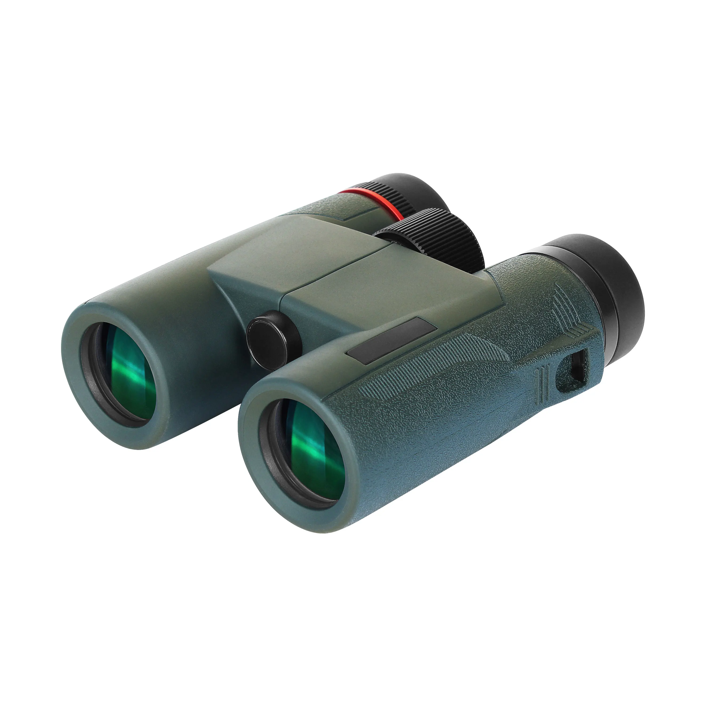 (BM-7212A) High Power New Design 8X32  waterproof Long Distance Hiking FMC Lens BAK4 Prism Outdoor red ring binoculars