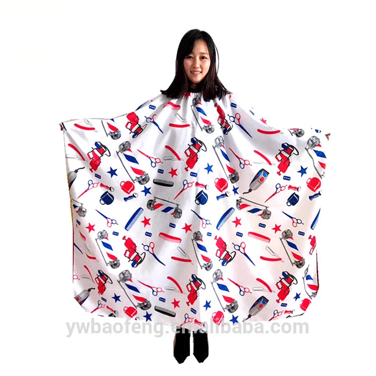 wholesale custom barber cape hairdressing capes for hair cutting