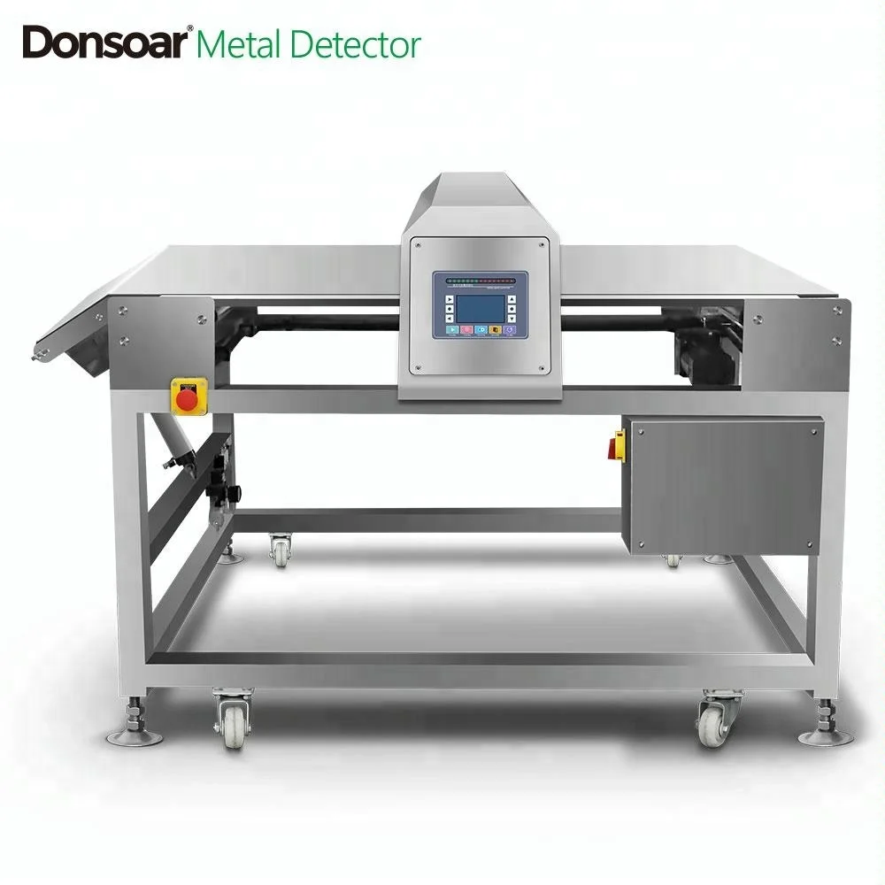 Metal Detector for Biscuits processing with Automatic Rejector