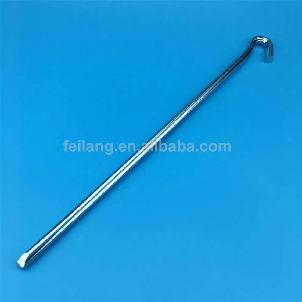 
Convex Type Question Mark Shaped Tent Pegs Camping Accessory Steel Wire Half Round Garden Stake 