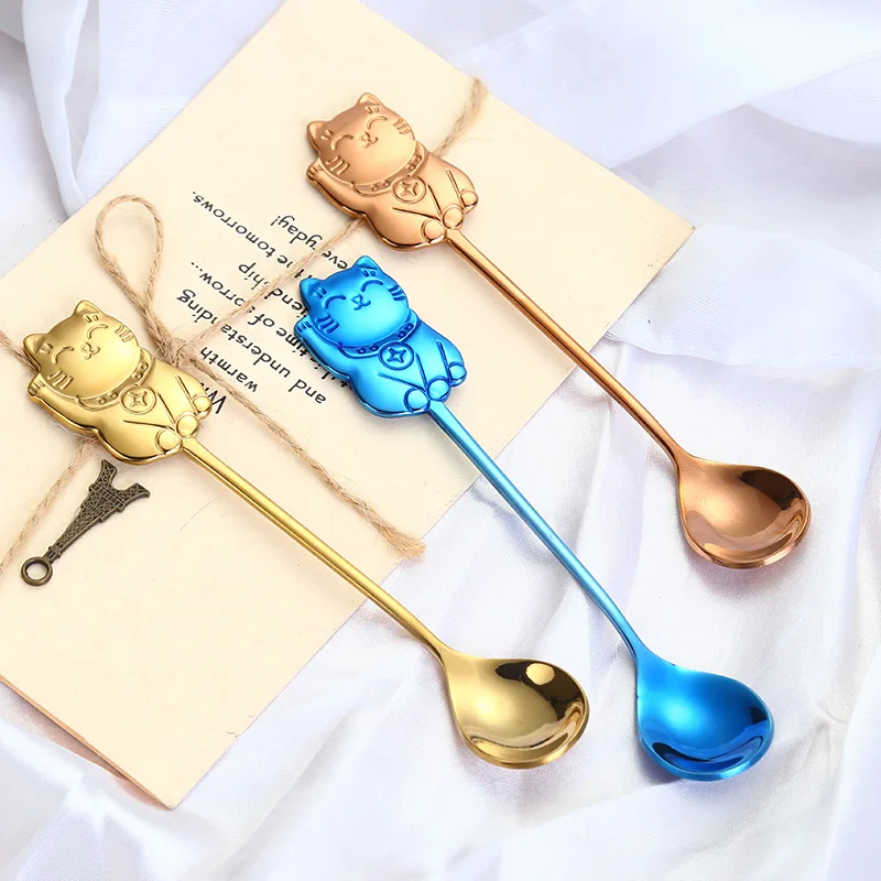 dessert spoon stainless steel gold coffee spoon dessert spoon set