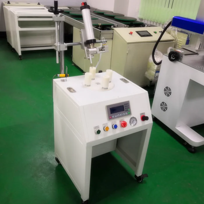 2019 LED SKD bulb making machine / LED lamp gluing machine /LED bulb gluing making machine