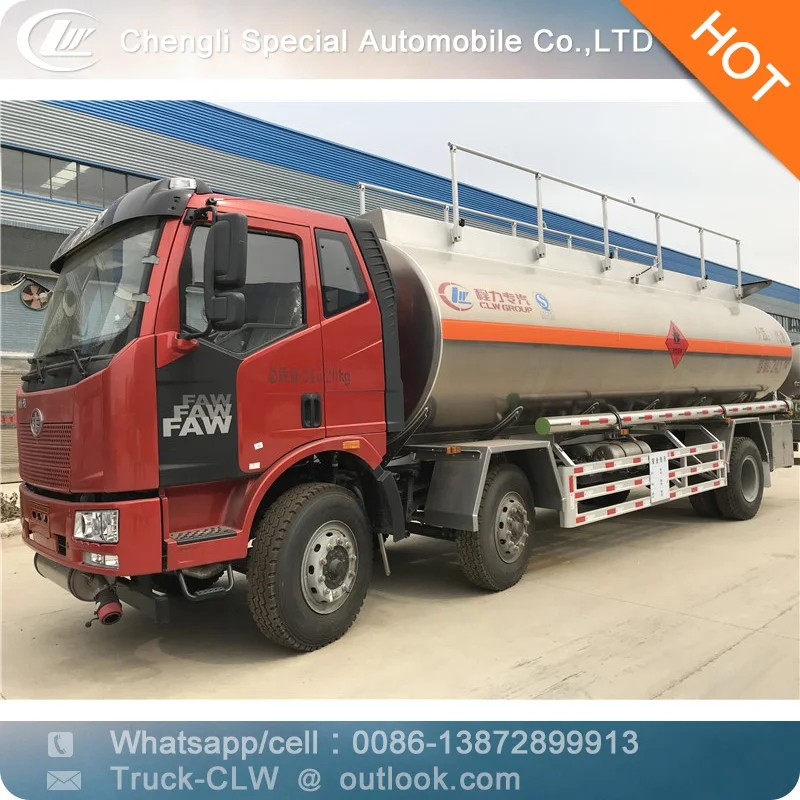 3 Axle custom design capacity liquid transport tank semi fuel tanker trailer