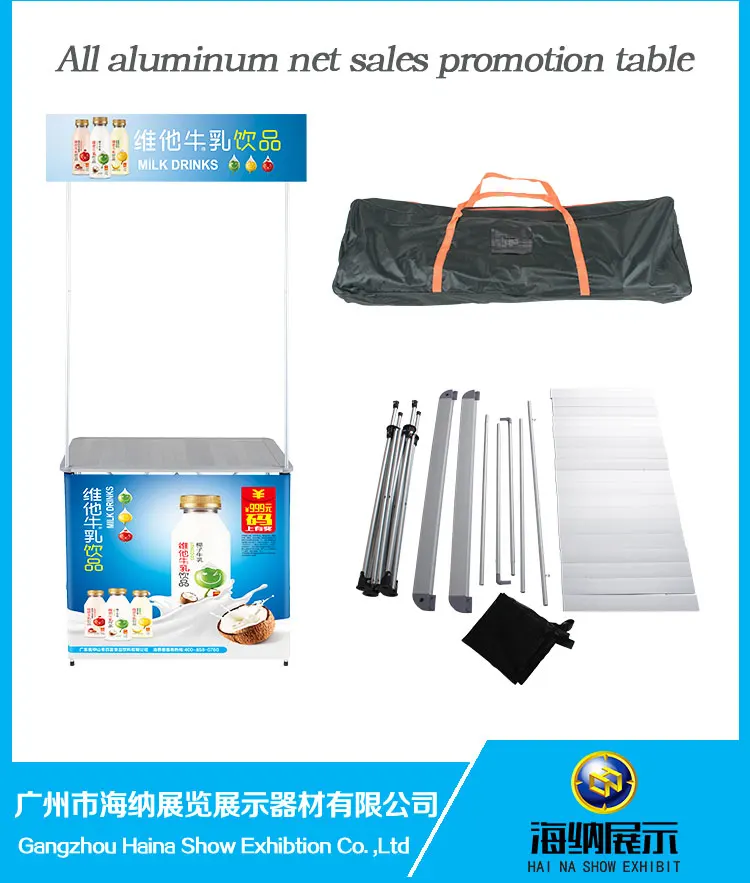 Aluminum Booth Promotion Table for Shop Sale