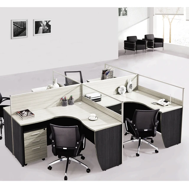 
office furniture 4 person call center workstation 