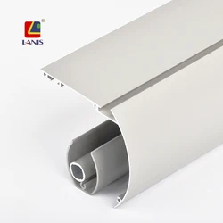 foshan lanis superior window blinds aluminum horizontal roller blinds bottom rail aluminium head rail aluminum wall covering