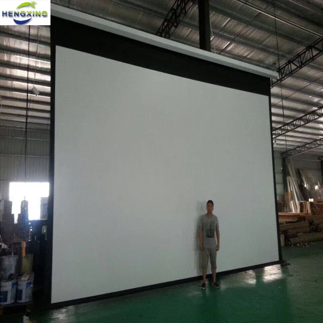 Electric Tab-tensioned Screen 16:9,Motorized Projector of projection Screen