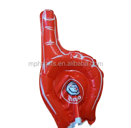
Cheap Promotional Fans Item Noisemaker Cheering Bang Bang Clapper Inflatable Thunder Sticks 