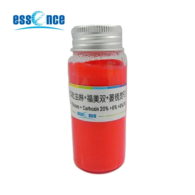 agriculture chemical Multifunction pesticide mixture Thiram 6% + Imidacloprid 20% + Carboxin 6% FS